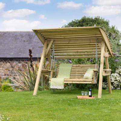 Zest4Leisure Wooden Miami Swing Seat